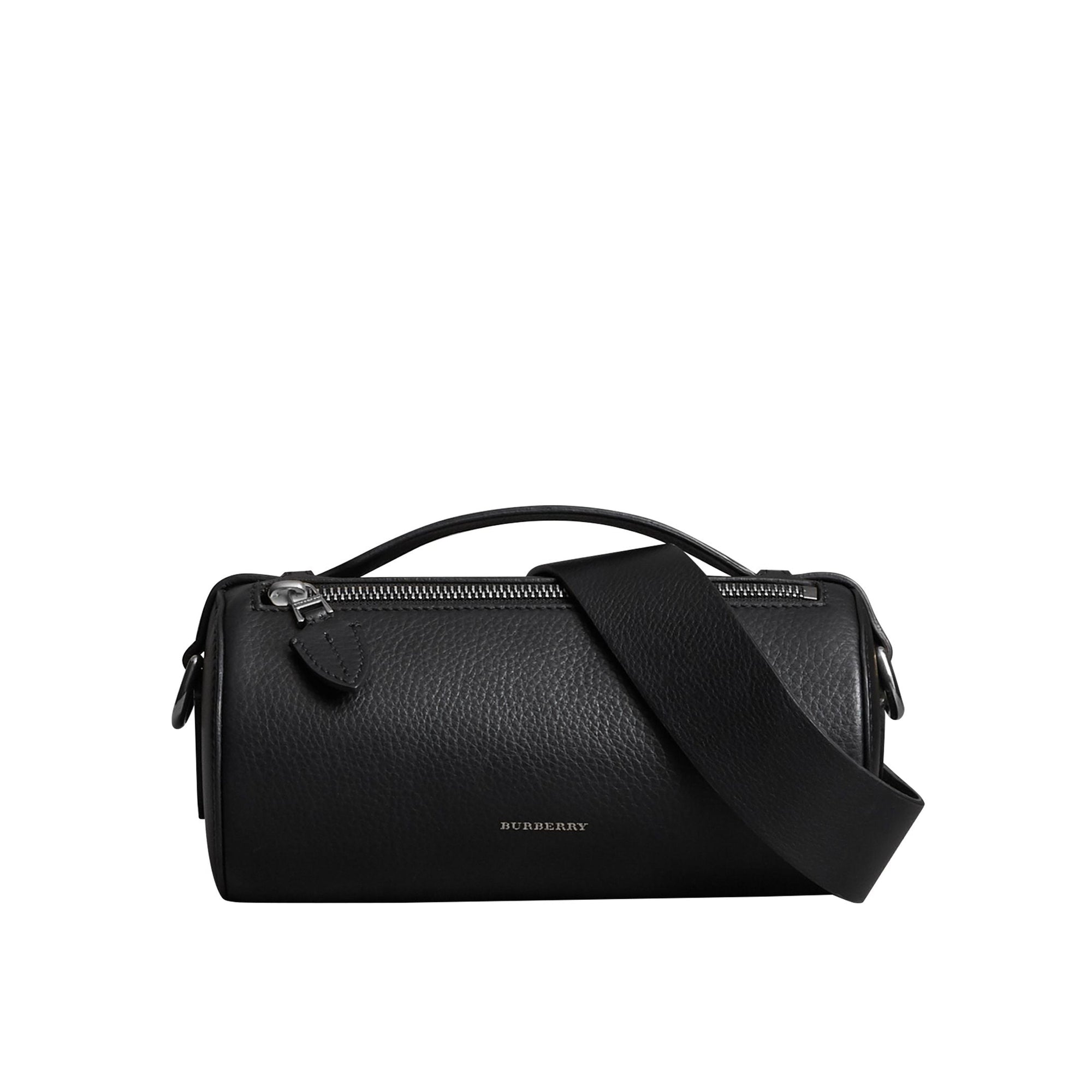 Sac The Barrel en cuir - Black