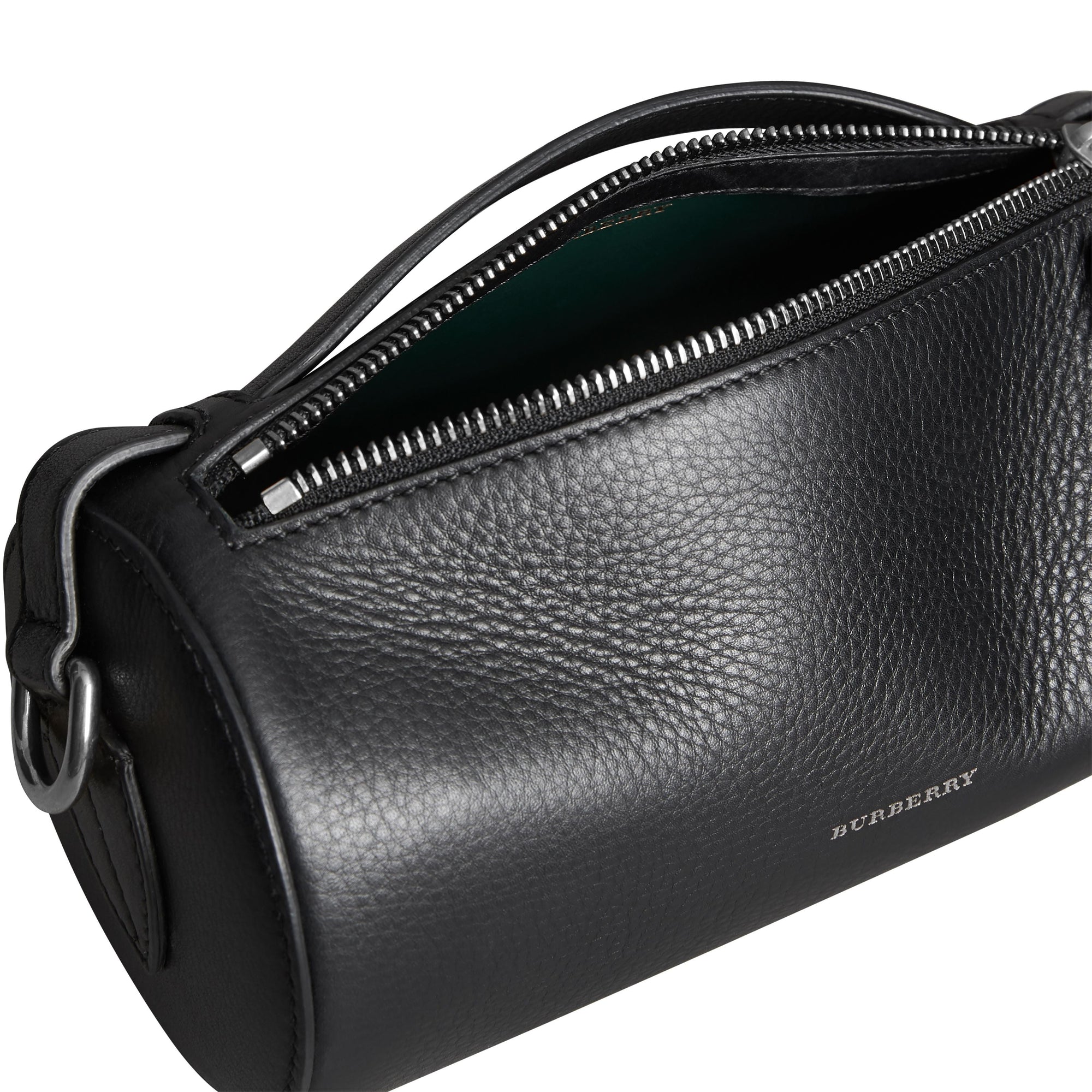 Sac The Barrel en cuir - Black