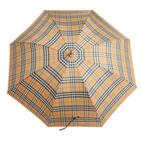 Parapluie canne à motif Vintage check - Antique Yellow & Black