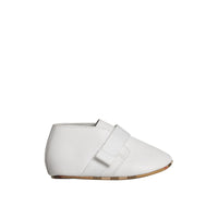 Chaussures en cuir et motif Vintage check - Optic White