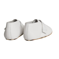 Chaussures en cuir et motif Vintage check - Optic White