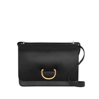 Sac The D-ring moyen en cuir - Black
