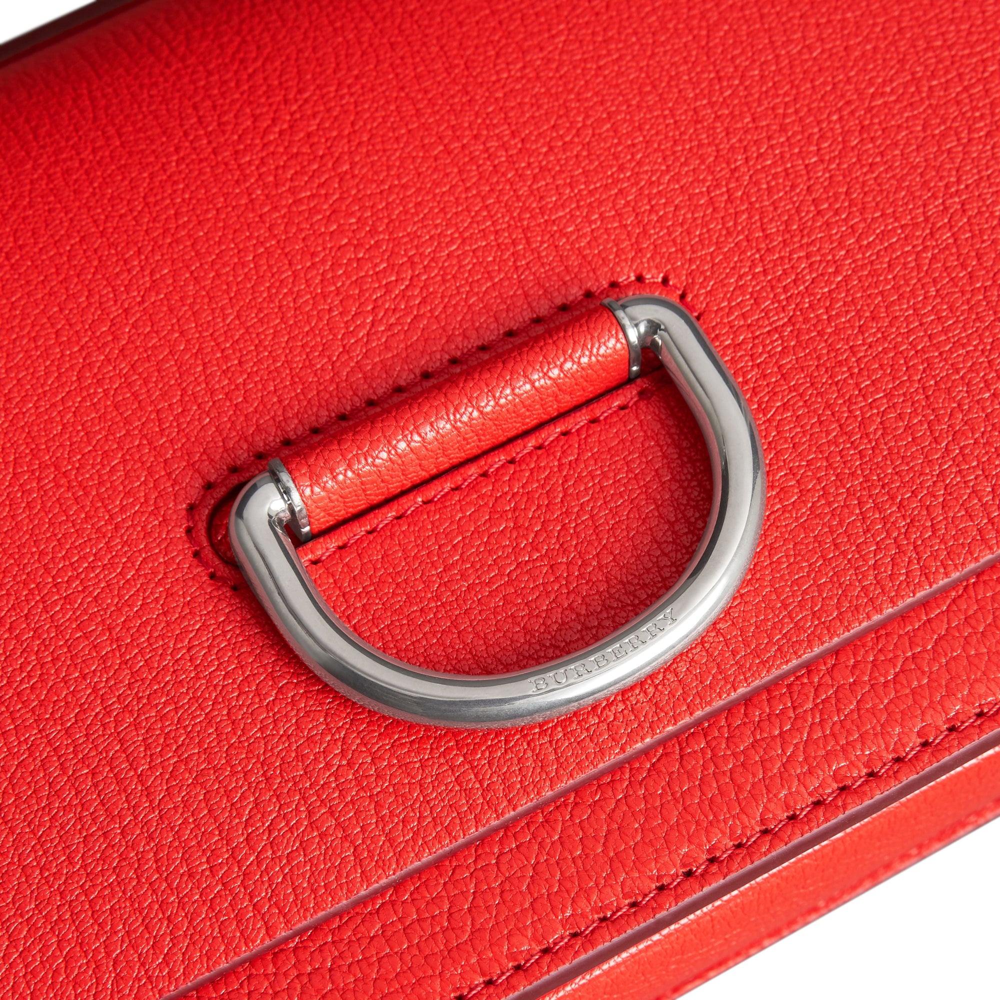 Petit sac The D-ring en cuir - Bright Red