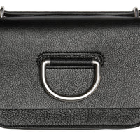 Mini sac The D-ring en cuir - Black
