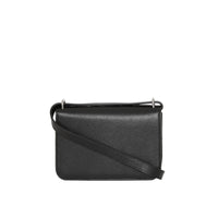 Mini sac The D-ring en cuir - Black