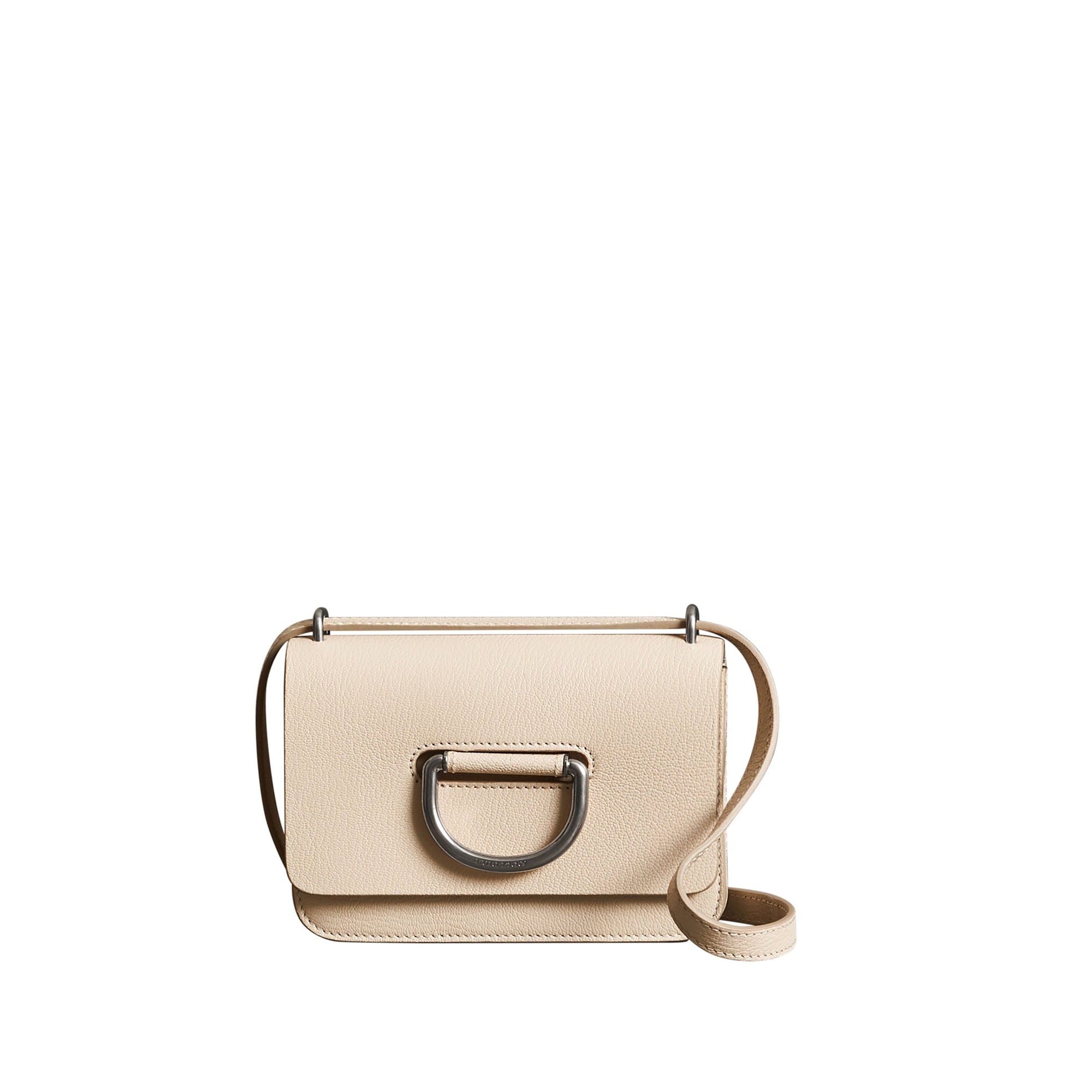 Mini sac The D-ring en cuir - Stone