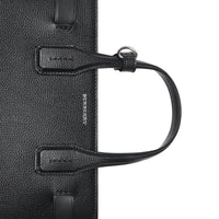 Petit sac The Banner en cuir avec Vintage check - Black