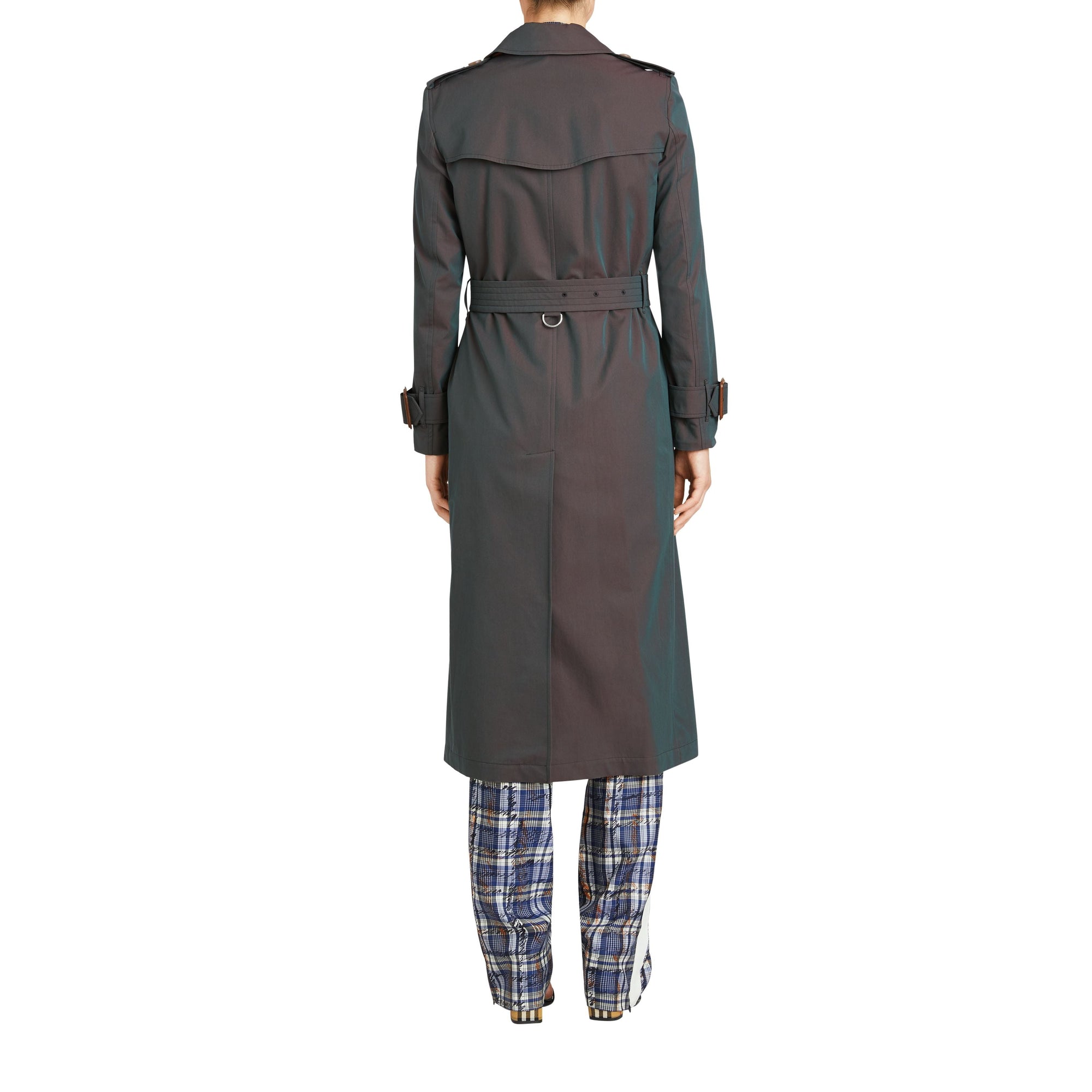 Trench en gabardine tropicale - Dark Antique Green