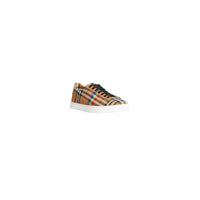 Sneakers à motif Rainbow Vintage check - Antique Yellow