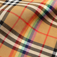 Grand sac shopper à motif Rainbow Vintage check - Dark Grey