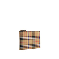 Pochette moyenne à motif Rainbow Vintage check - Natural