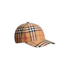 Casquette de baseball à motif Rainbow Vintage check - Antique Yellow & Rainbow
