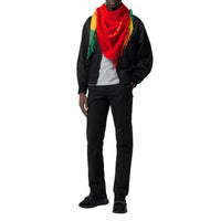 Bandana en laine et cachemire avec logo - Bright Red