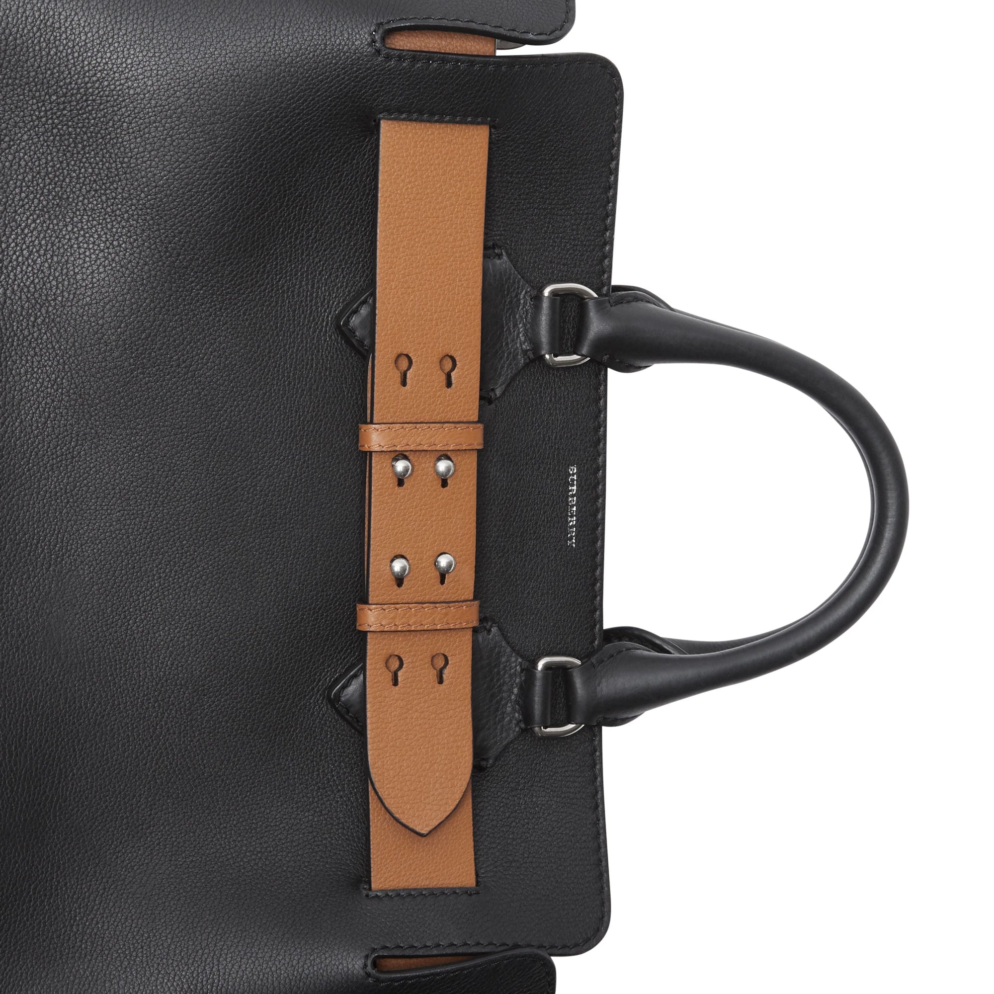 Sac The Belt moyen en cuir - Black