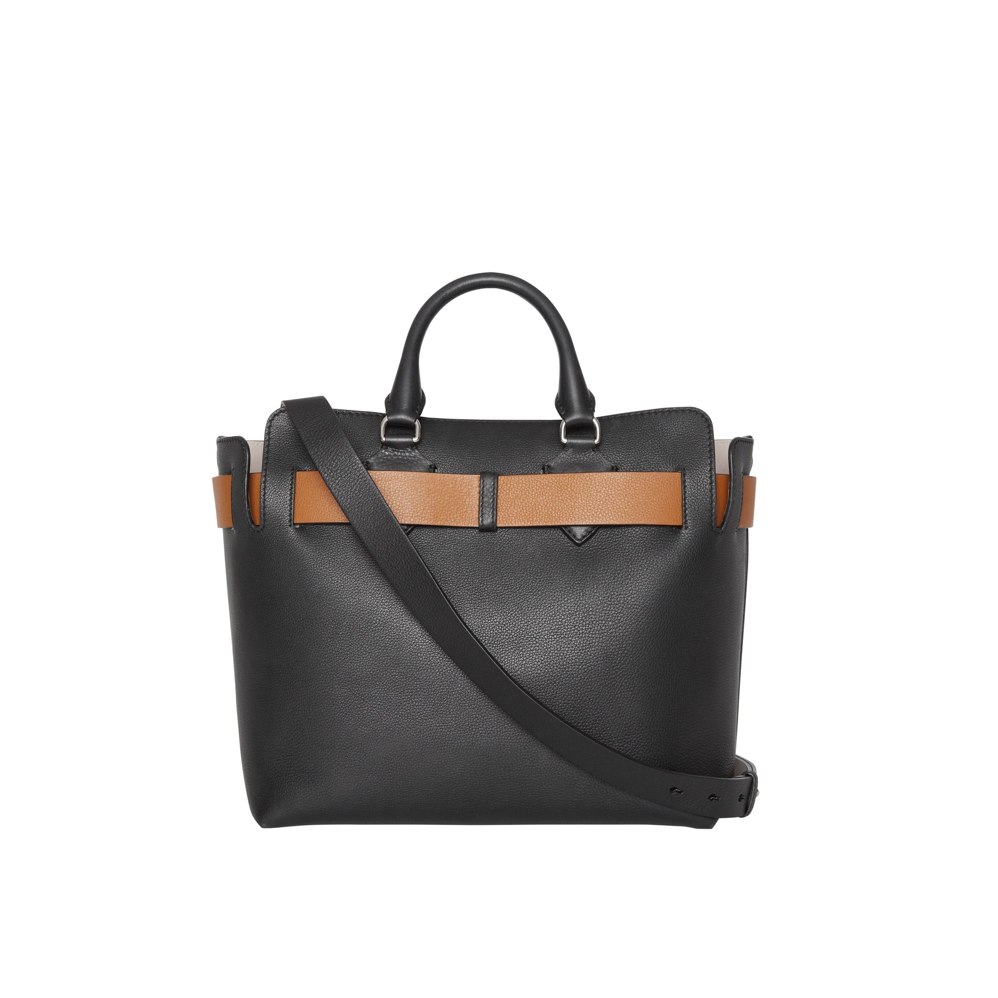 Sac The Belt moyen en cuir - Black
