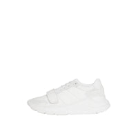 Sneakers en cuir velours néoprène et cuir - Optic White