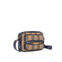 Sac caméra The Link à motif check de 1983 - Ink Blue