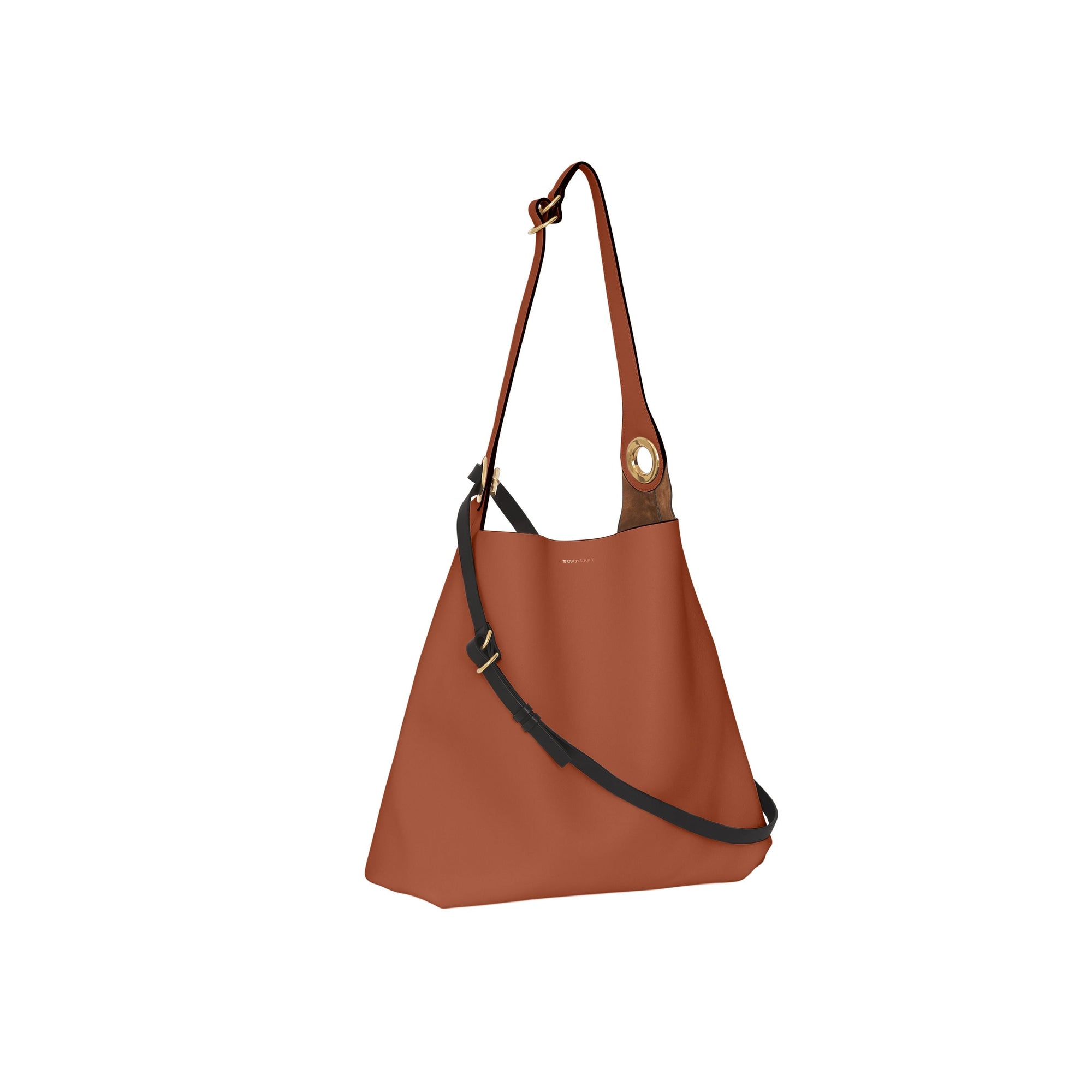 Sac en cuir à œillets - Tan