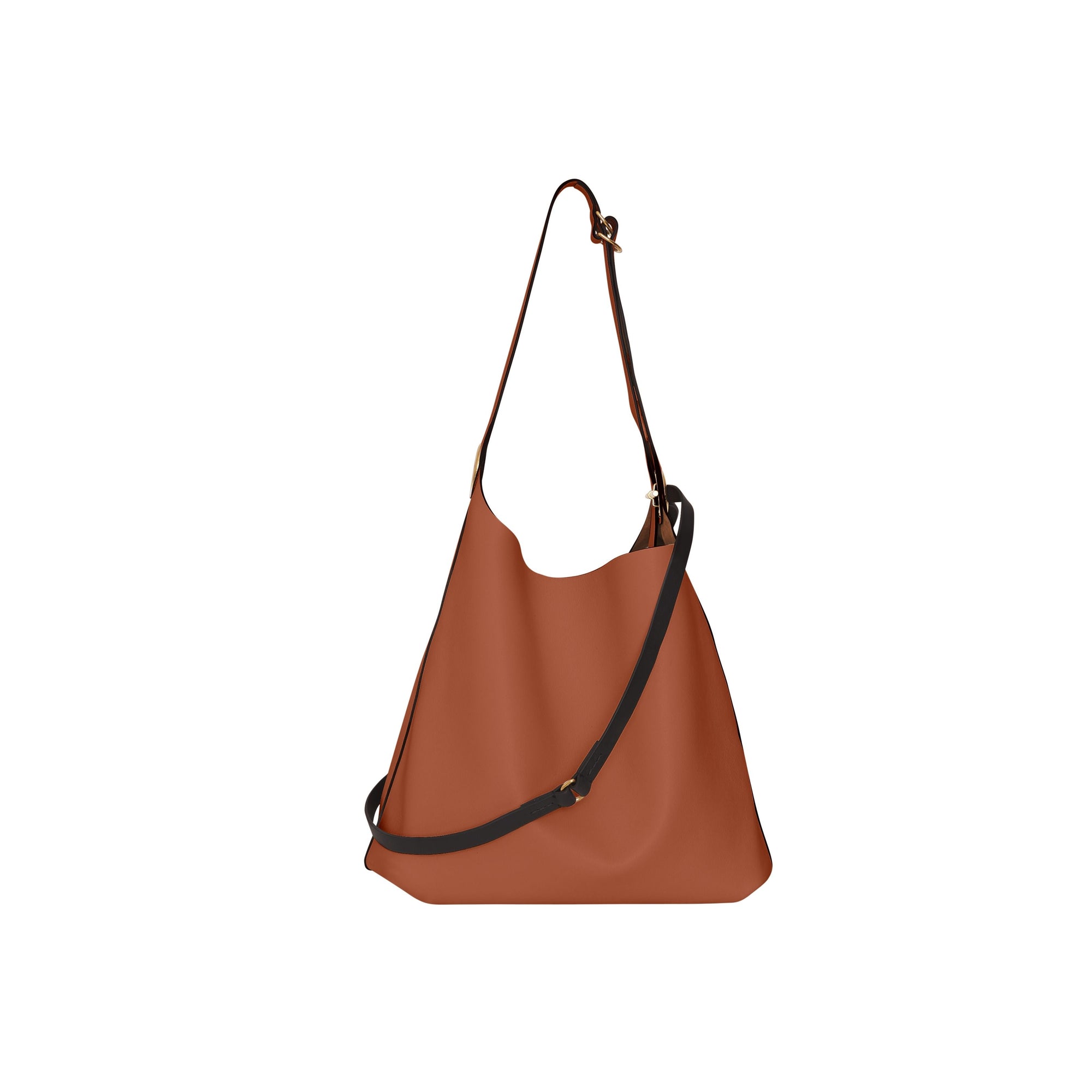 Sac en cuir à œillets - Tan