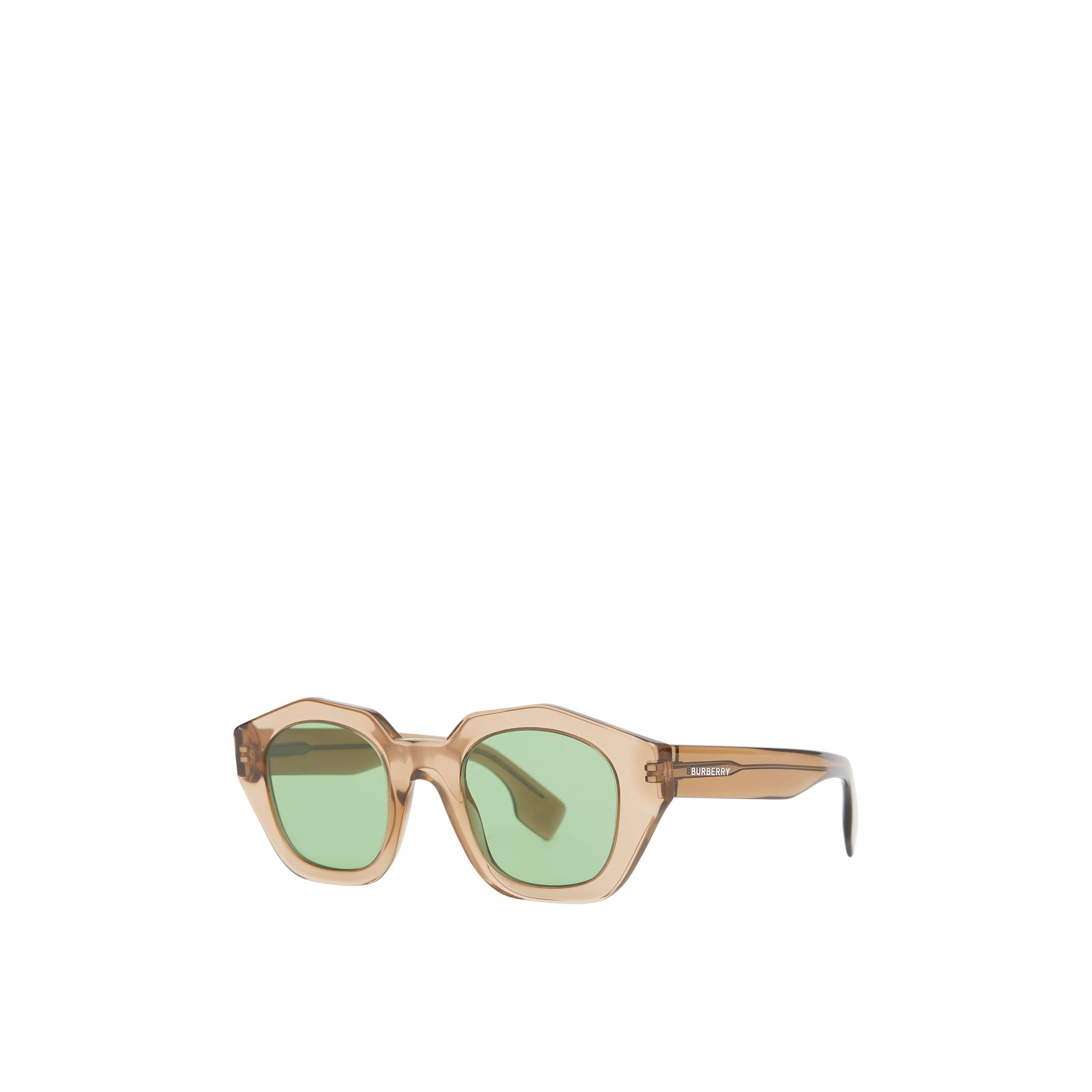 Lunettes de soleil à monture géométrique - Brown
