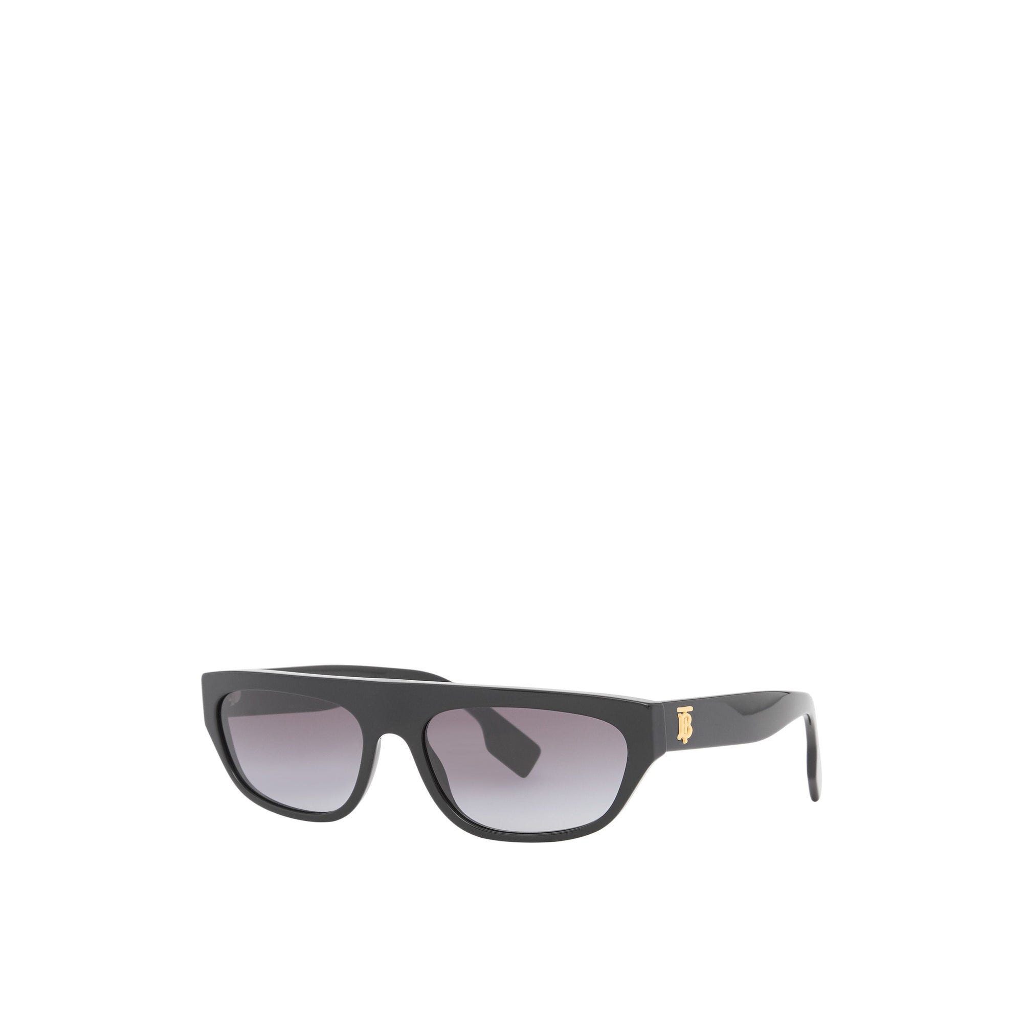 Lunettes de soleil à monture rectangulaire Monogram - Black