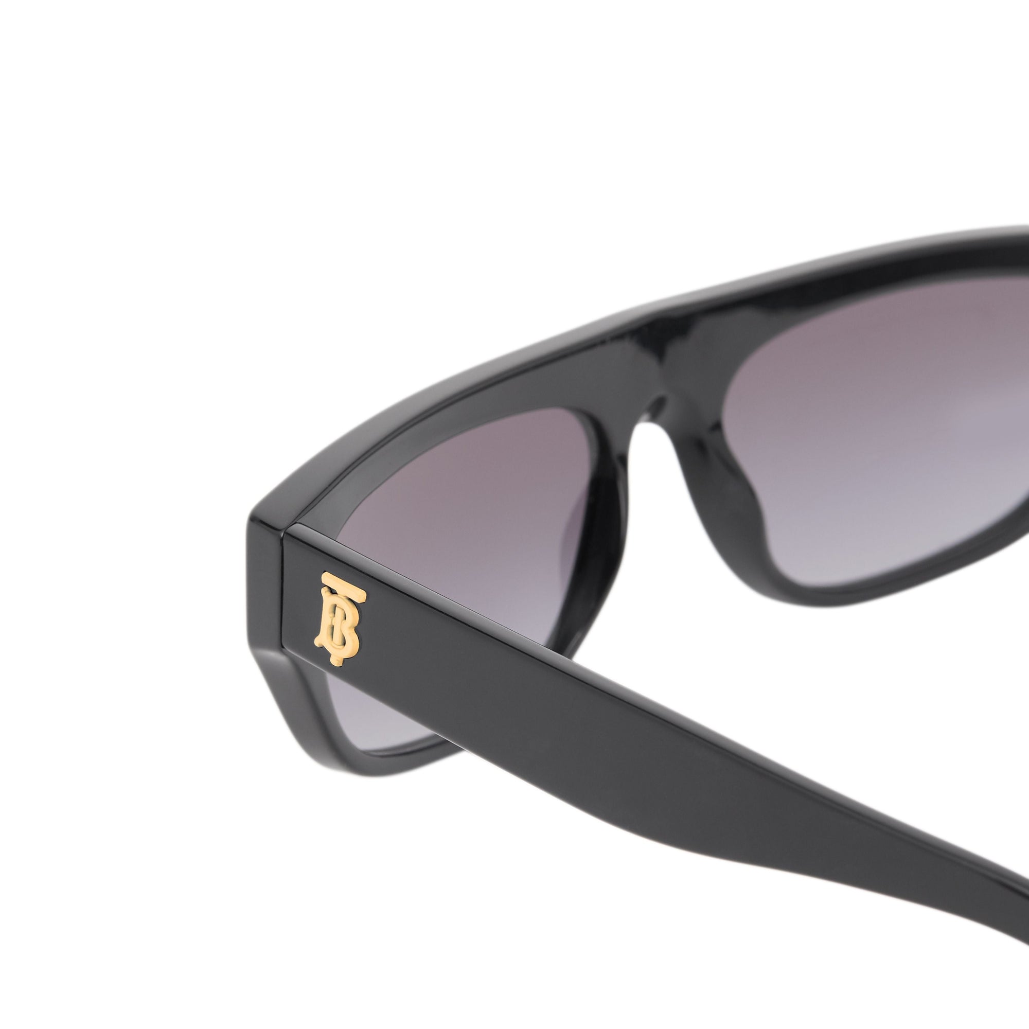 Lunettes de soleil à monture rectangulaire Monogram - Black