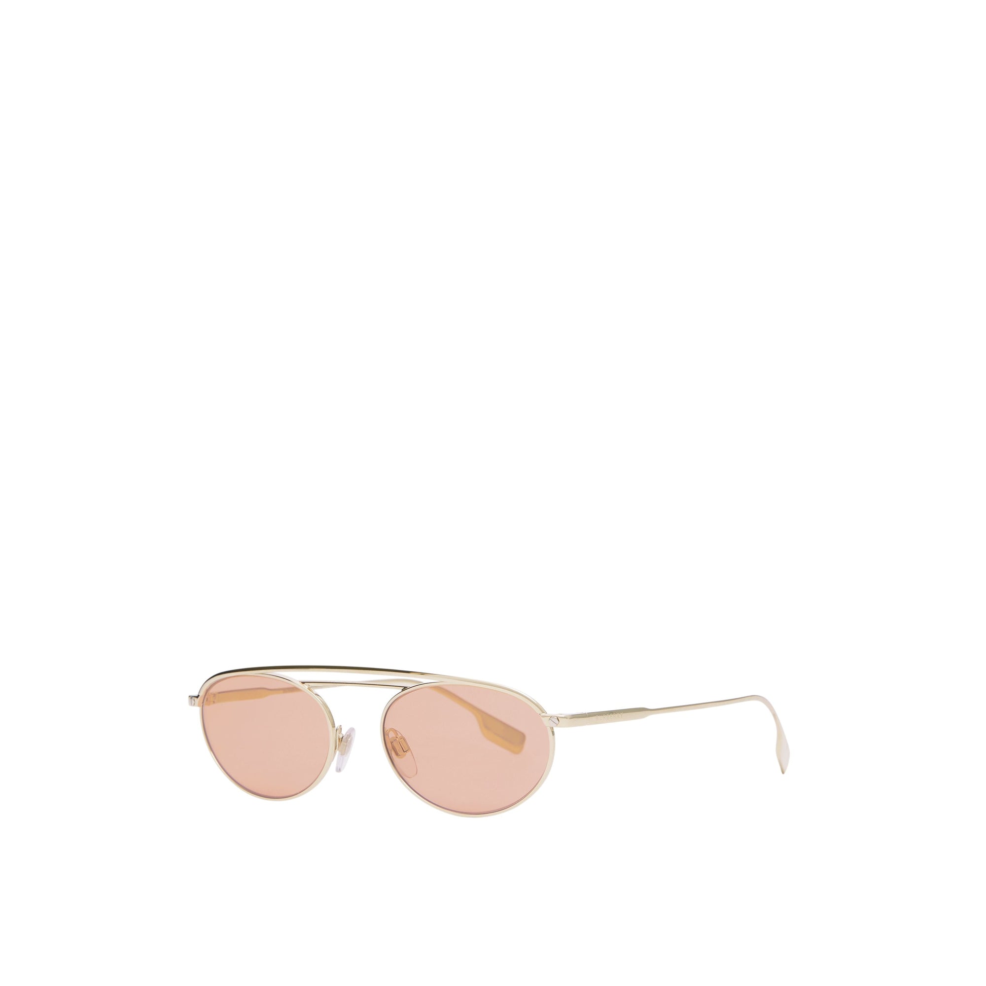 Lunettes de soleil à monture ovale - Light Pink