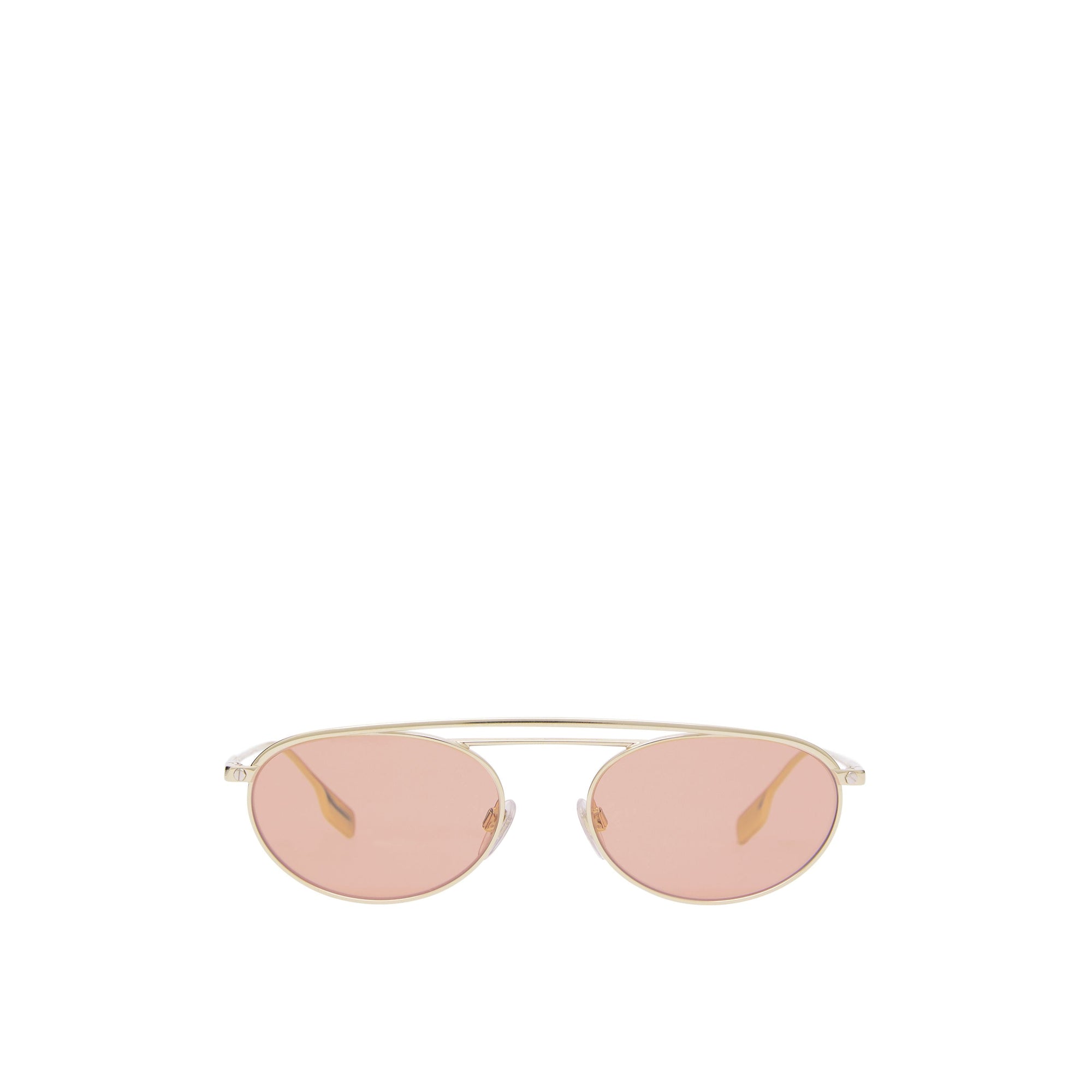 Lunettes de soleil à monture ovale - Light Pink