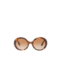 Lunettes de soleil rondes oversize - Dark Tortoise Amber