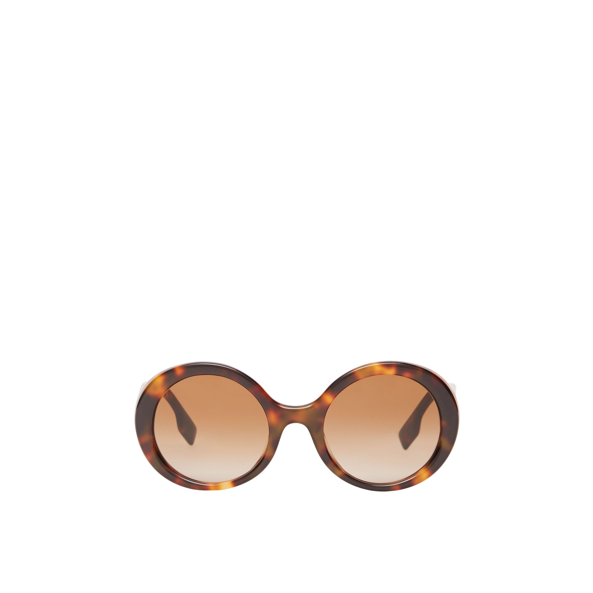 Lunettes de soleil rondes oversize - Dark Tortoise Amber