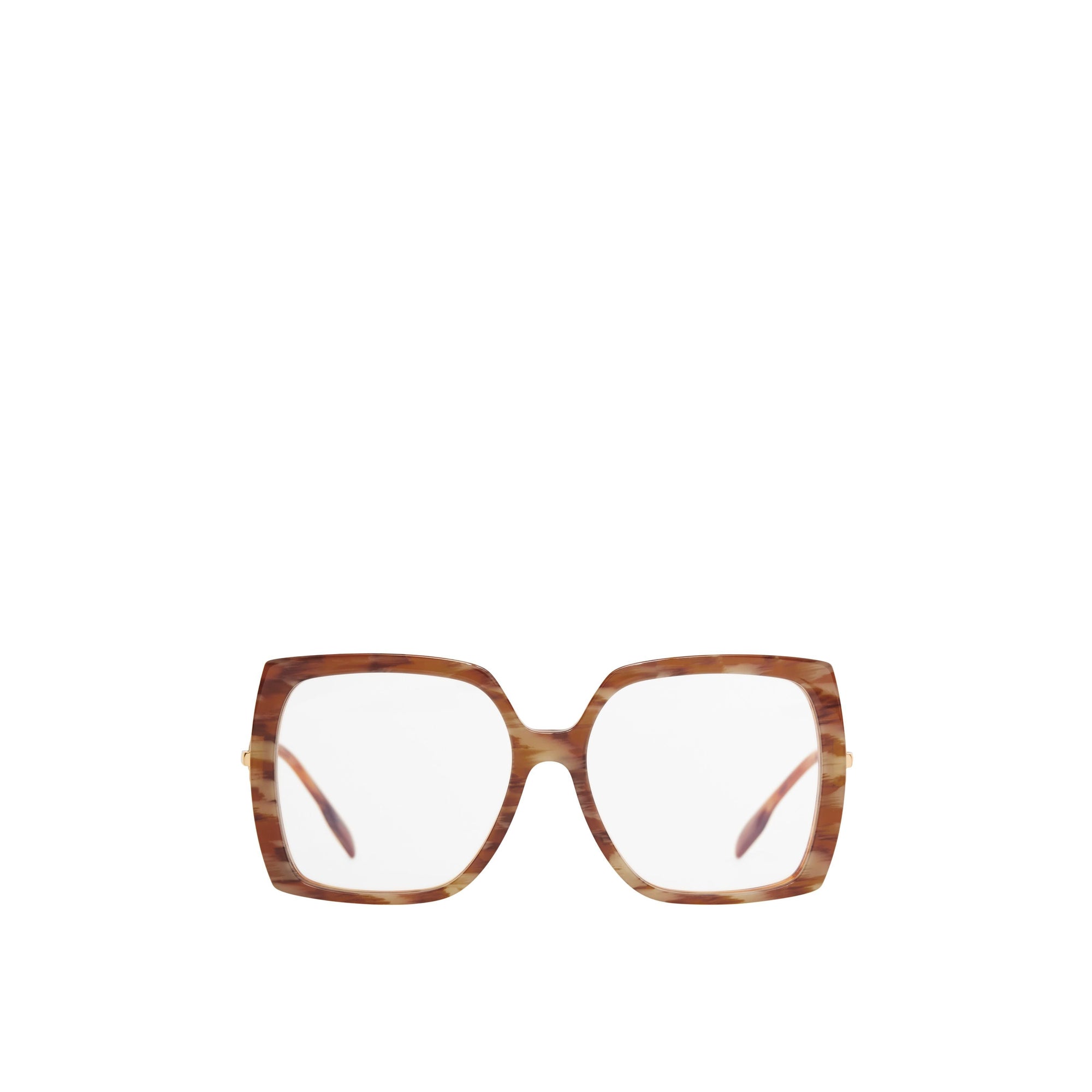 Lunettes lumière bleue carrées oversize à maillon - Deer Print