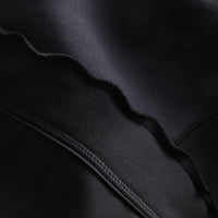 Sweat-shirt avec coutures visibles et manches sculpturales - Black