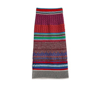 Jupe détails crochetés en cachemire & laine - Multicolour