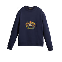 Sweat-shirt en jersey revisité - Dark Blue