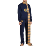 Sweat-shirt en jersey revisité - Dark Blue