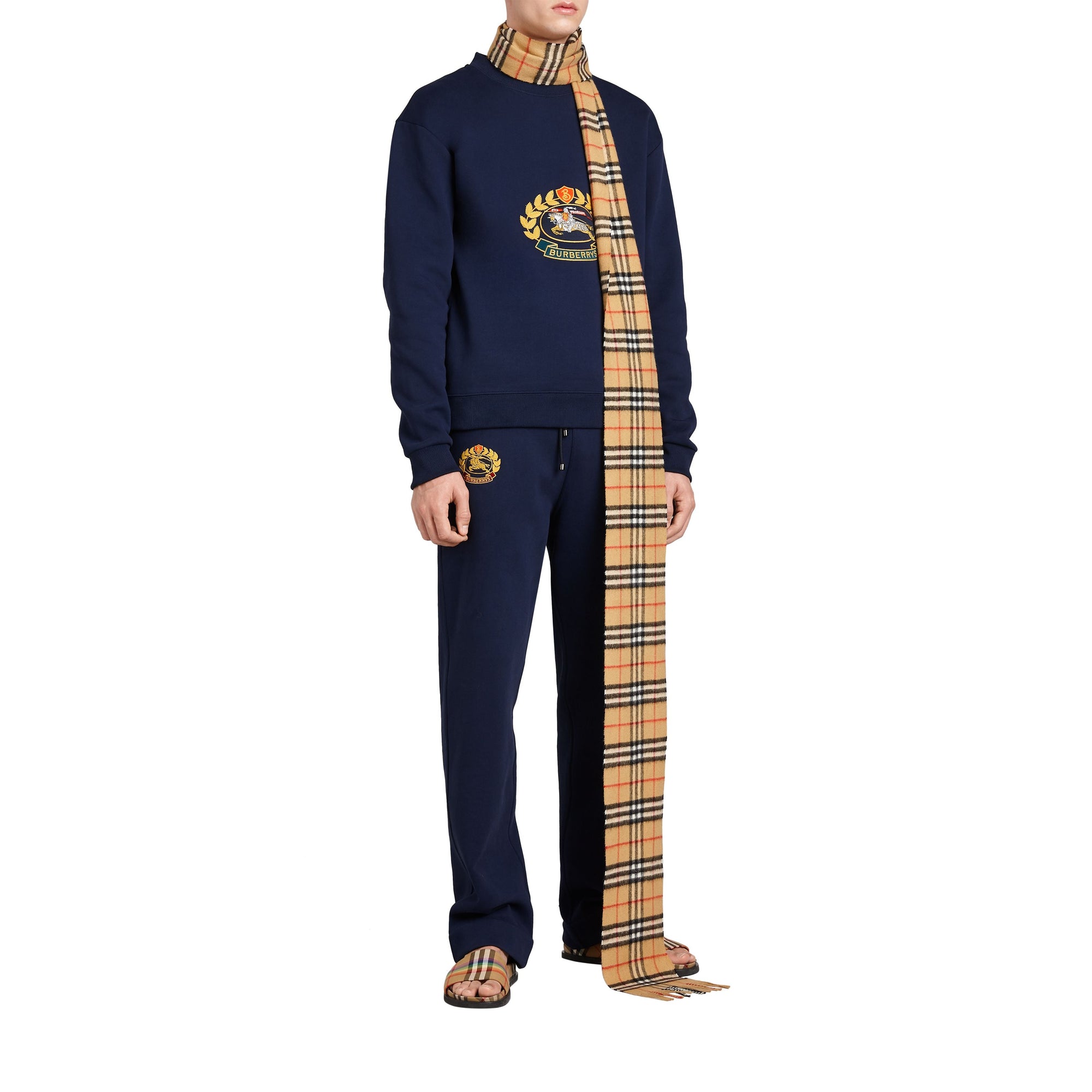 Sweat-shirt en jersey revisité - Dark Blue