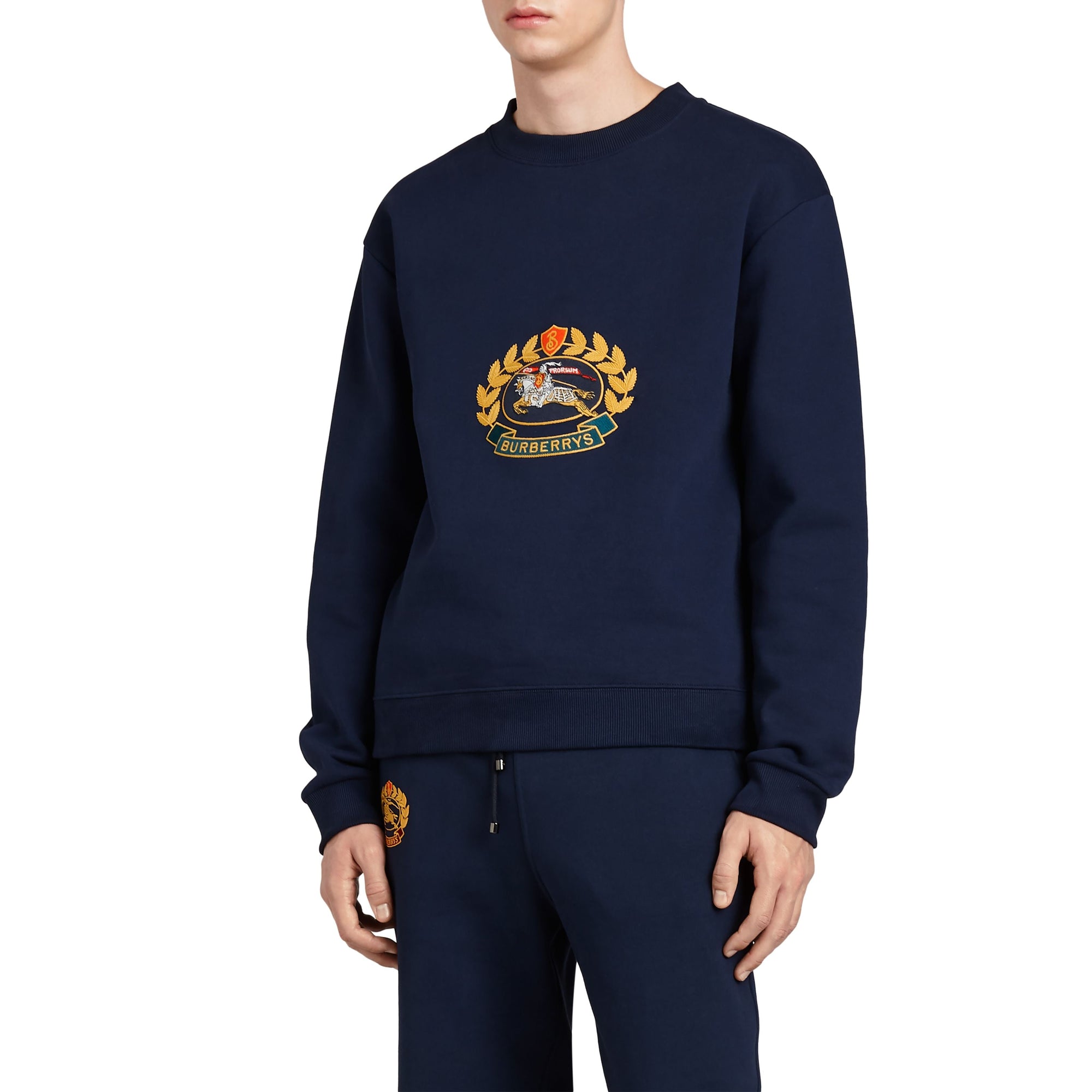 Sweat-shirt en jersey revisité - Dark Blue