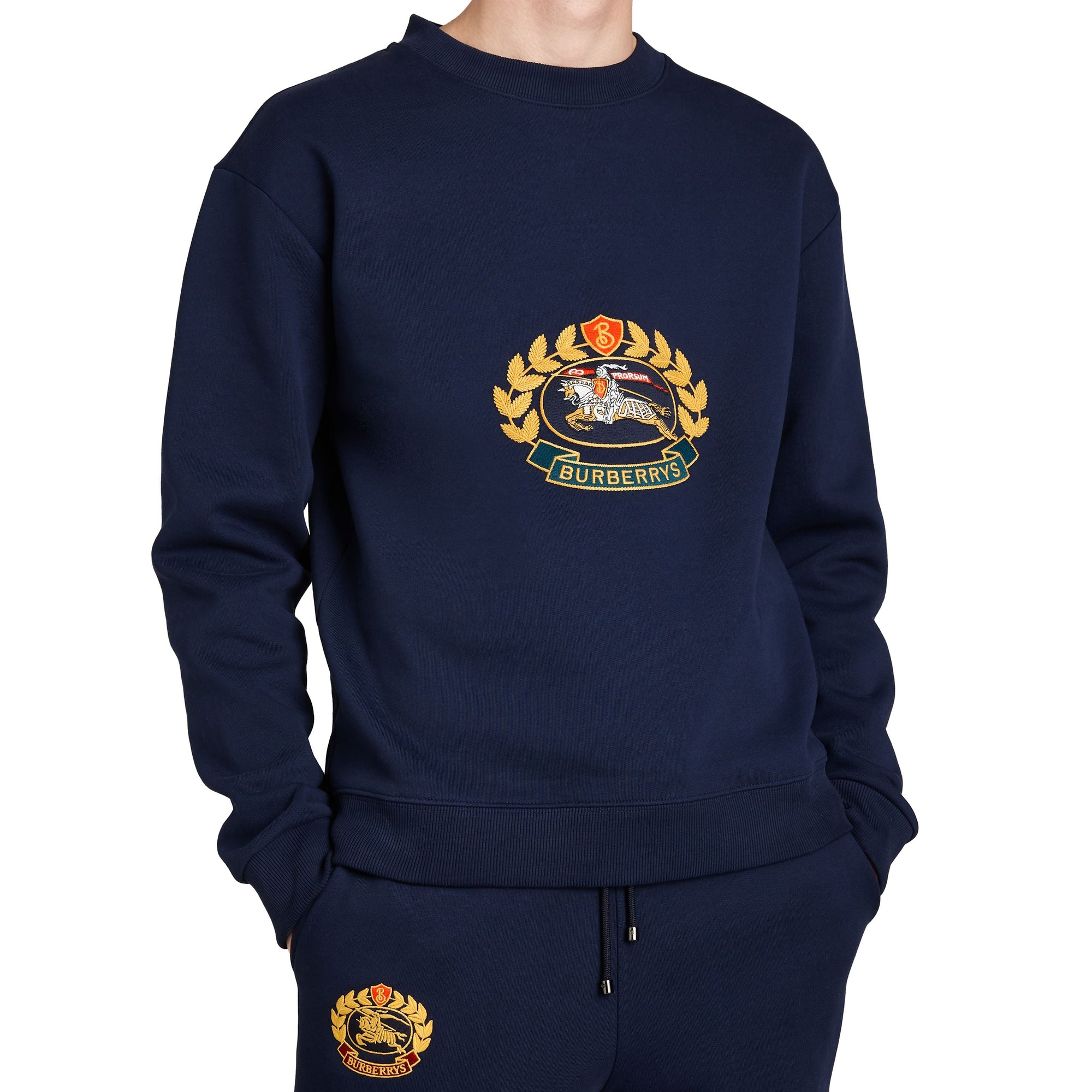 Sweat-shirt en jersey revisité - Dark Blue