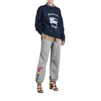 Pantalon de survêtement en jersey avec logo d'archive - Grey Melange