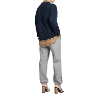 Pantalon de survêtement en jersey avec logo d'archive - Grey Melange