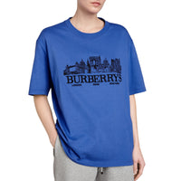 T-shirt en coton revisité - Cornflower Blue
