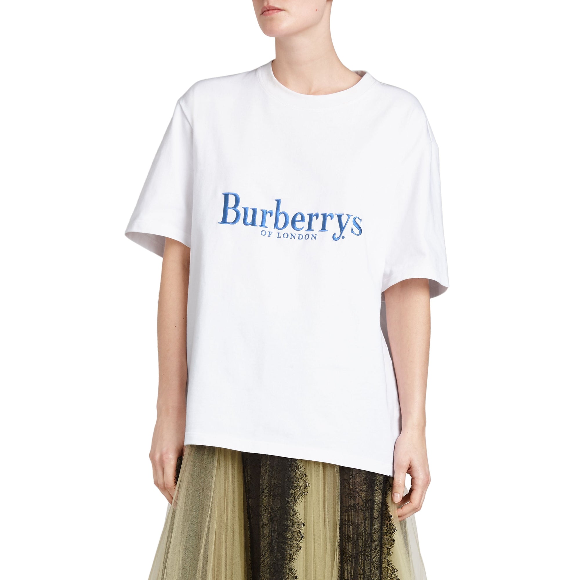 T-shirt en coton revisité - White