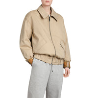 Veste Harrington à motif Rainbow Vintage check - Antique Yellow