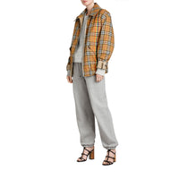 Veste Harrington à motif Rainbow Vintage check - Antique Yellow