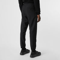 Pantalon fuselé en laine et mohair - Black