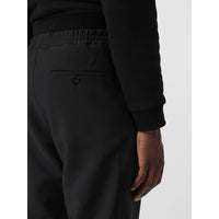 Pantalon fuselé en laine et mohair - Black