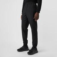 Pantalon fuselé en laine et mohair - Black