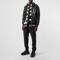 Pantalon fuselé en laine et mohair - Black