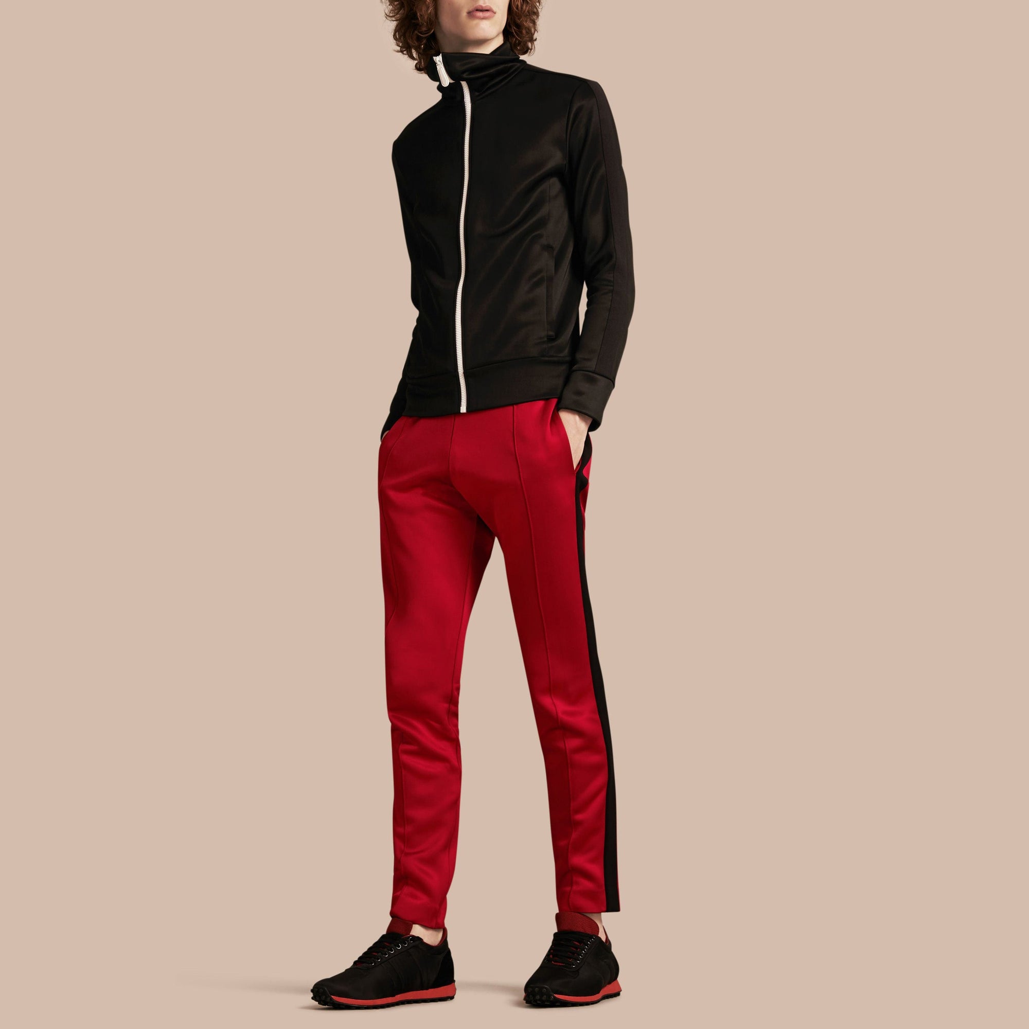 Pantalon de survêtement ultra-brillant - Cranberry Red