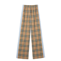 Pantalon en coton stretch Vintage check - Archive Beige